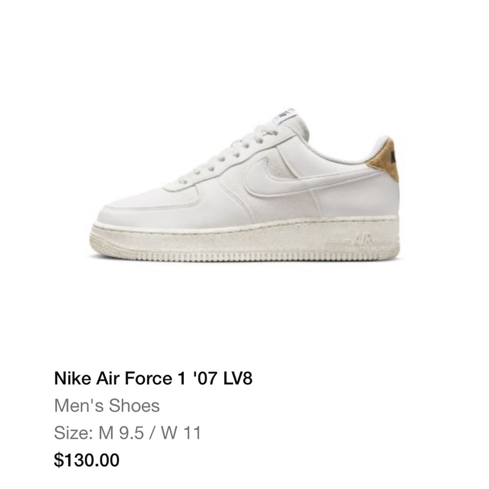 Men’s Nike Air Force 1’s